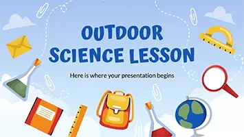 Professional presentation template 07